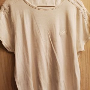 NWT White Adidas Shirt Women's XL